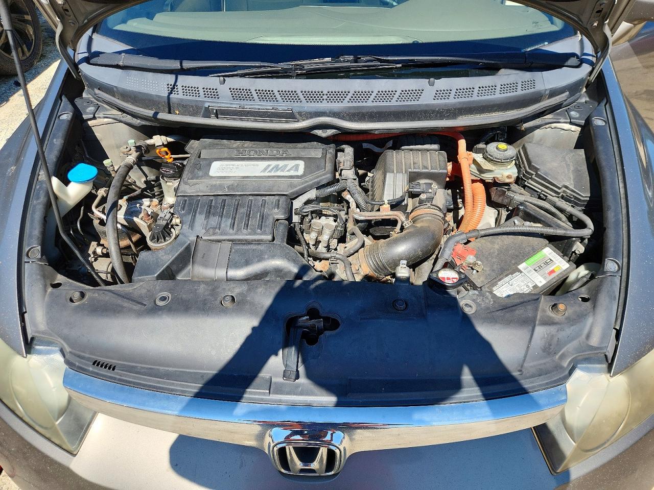 2008 Honda Civic Hybrid Tan vin: JHMFA36238S019674