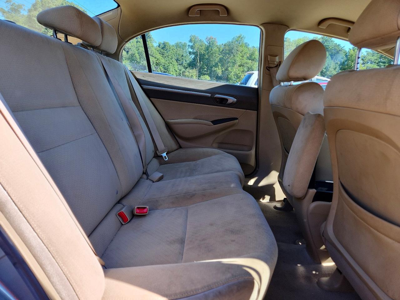 2008 Honda Civic Hybrid Tan vin: JHMFA36238S019674