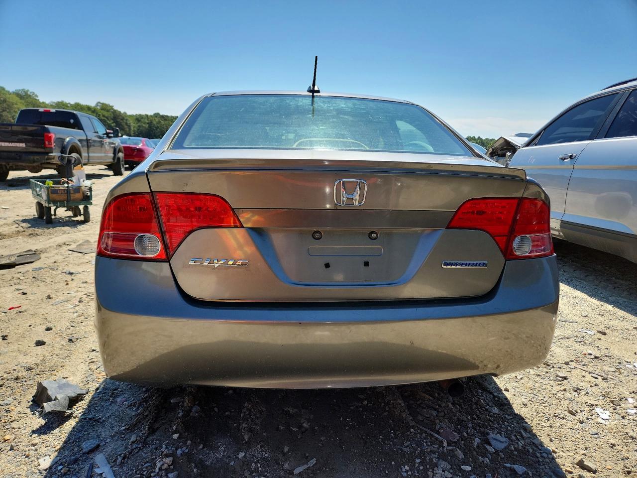 2008 Honda Civic Hybrid Tan vin: JHMFA36238S019674