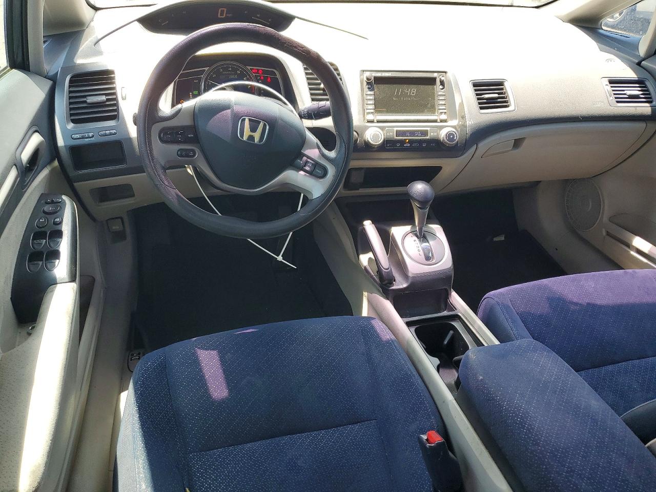 2008 Honda Civic Hybrid Gray vin: JHMFA36238S026947