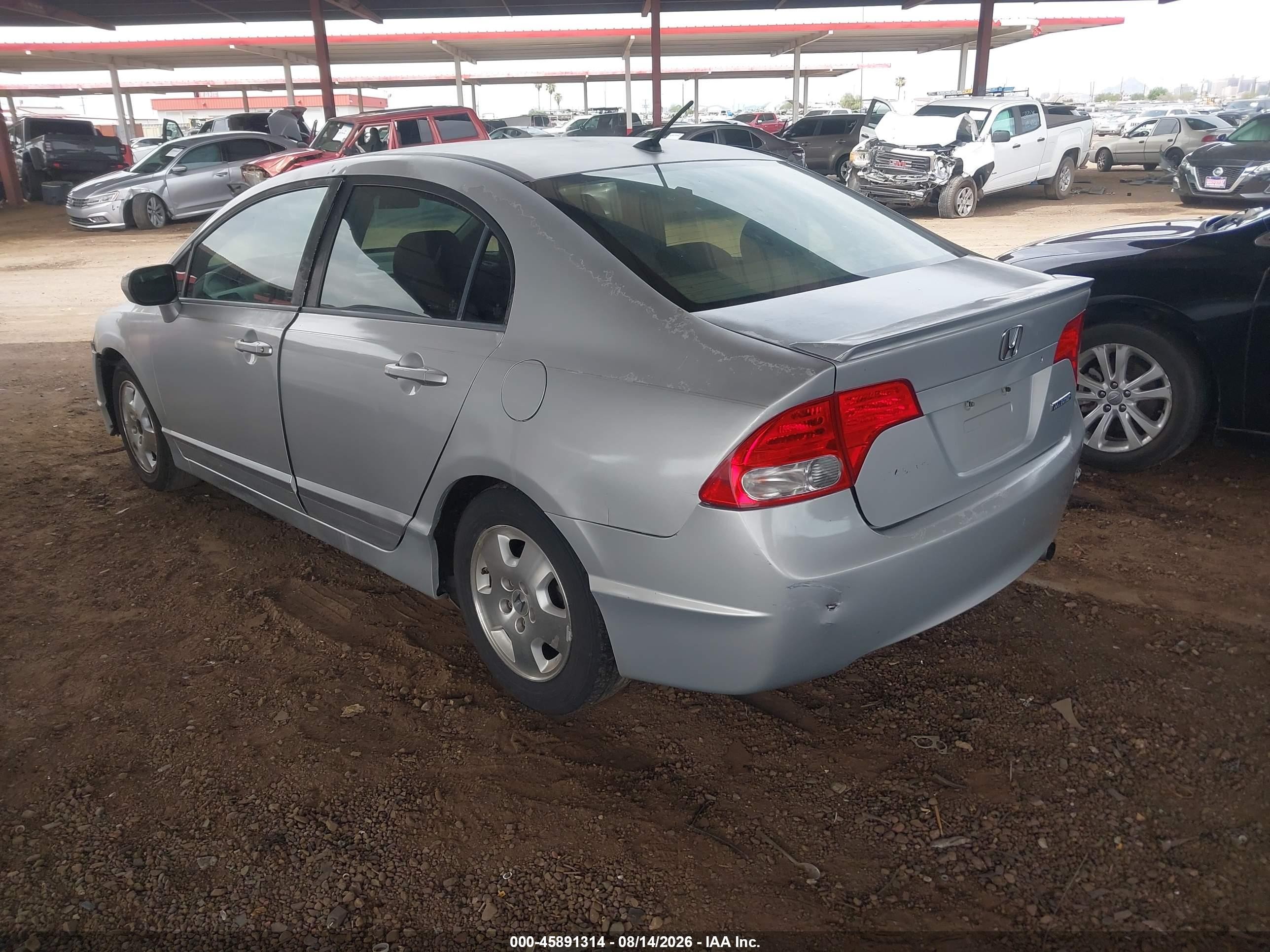 2009 Honda Civic Hybrid   Silver vin: JHMFA36239S002259
