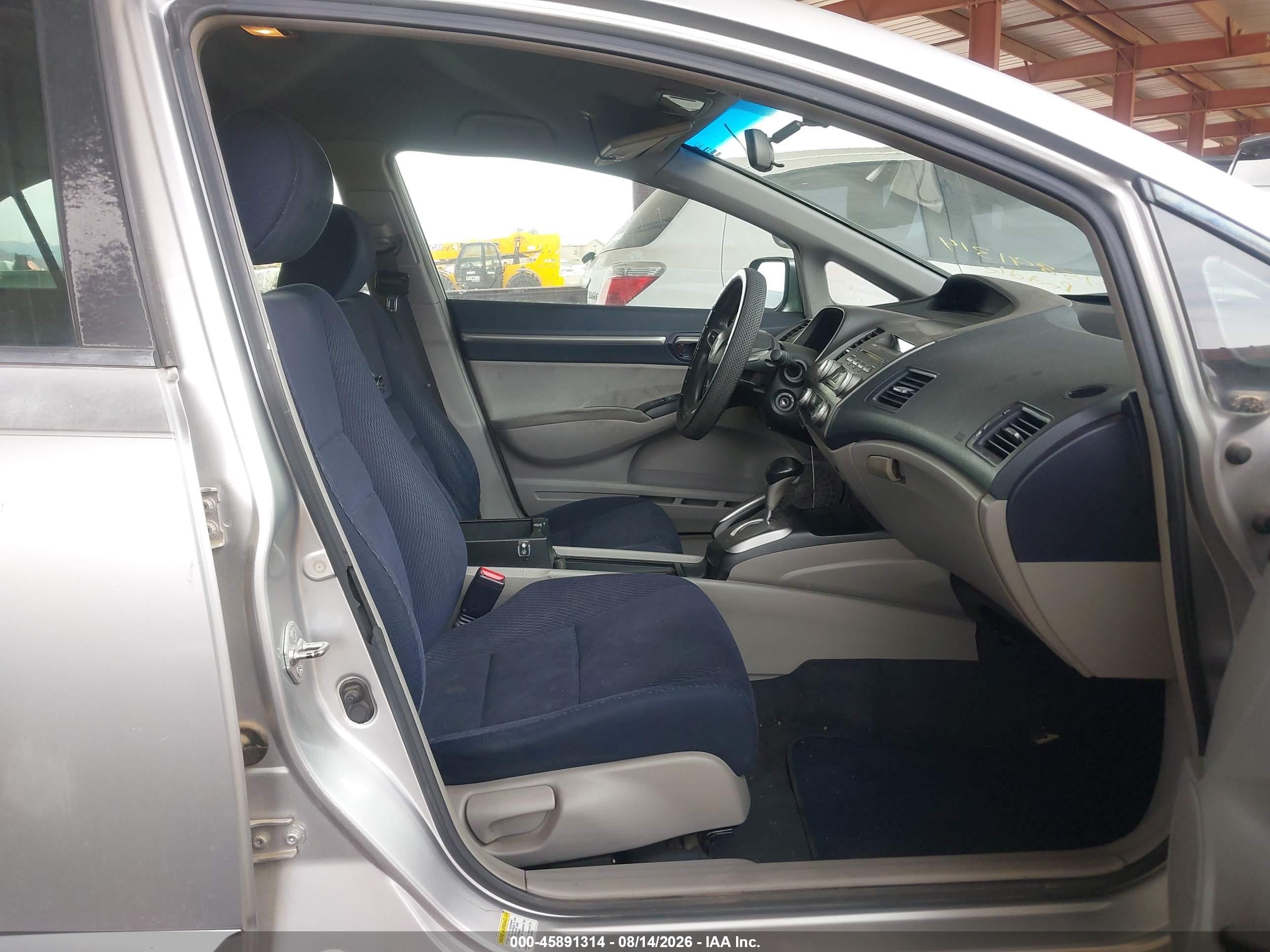 2009 Honda Civic Hybrid   Silver vin: JHMFA36239S002259