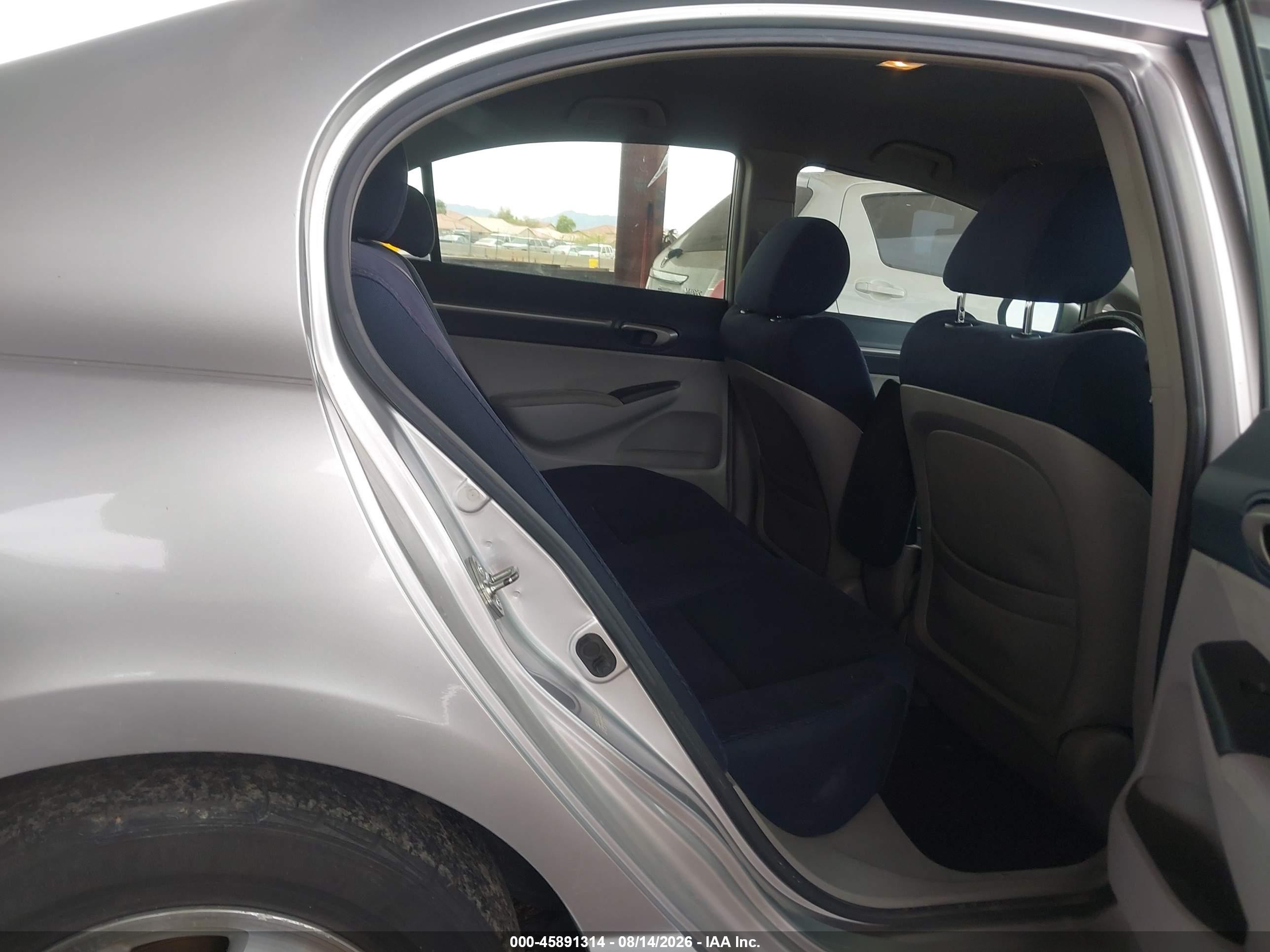 2009 Honda Civic Hybrid   Silver vin: JHMFA36239S002259