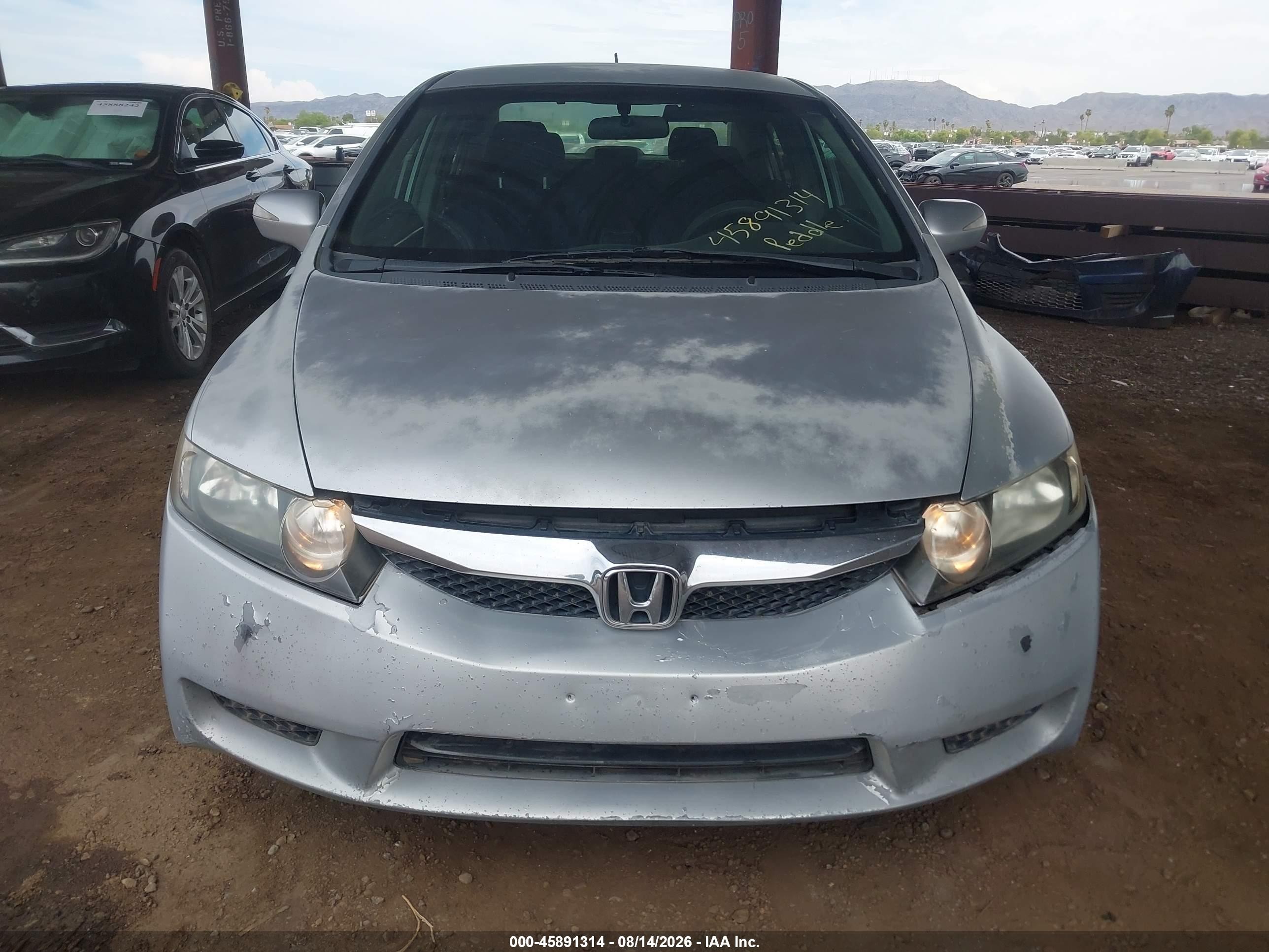 2009 Honda Civic Hybrid   Silver vin: JHMFA36239S002259