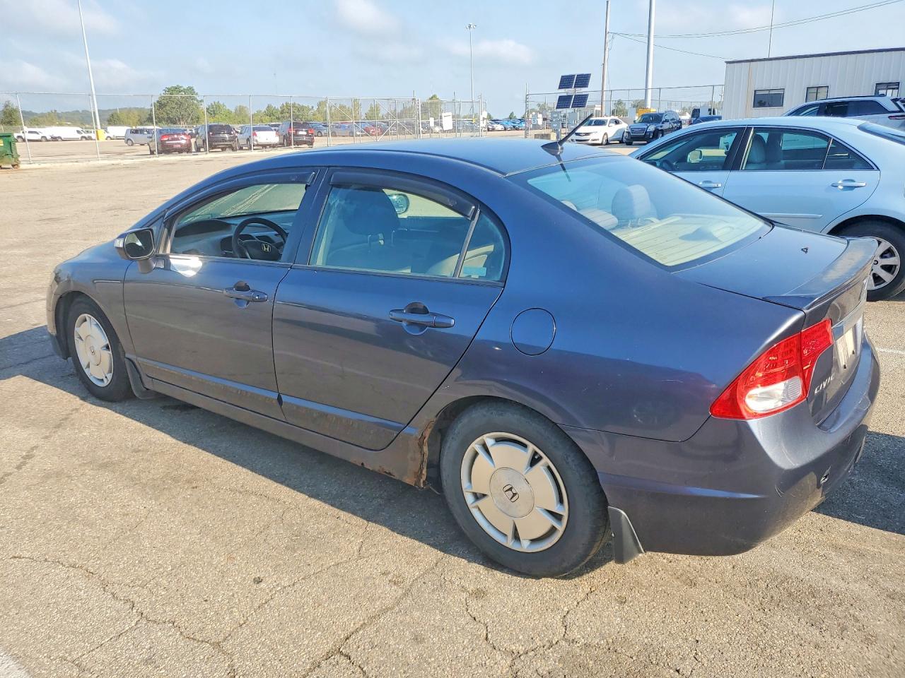 2009 Honda Civic Hybrid Серый vin: JHMFA36239S004089