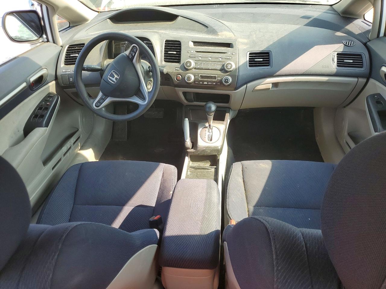 2009 Honda Civic Hybrid White vin: JHMFA36239S006036