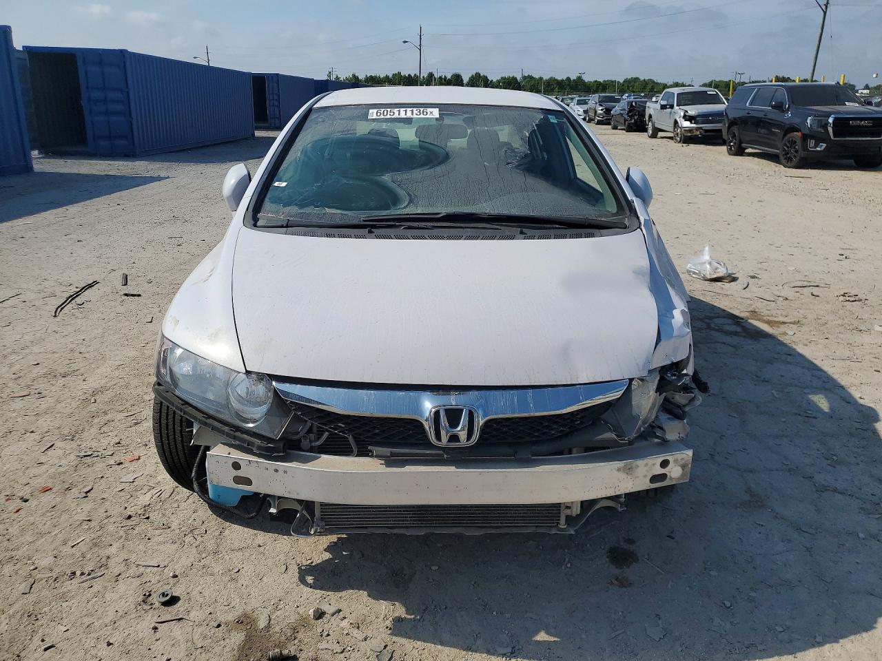 2009 Honda Civic Hybrid White vin: JHMFA36239S006036