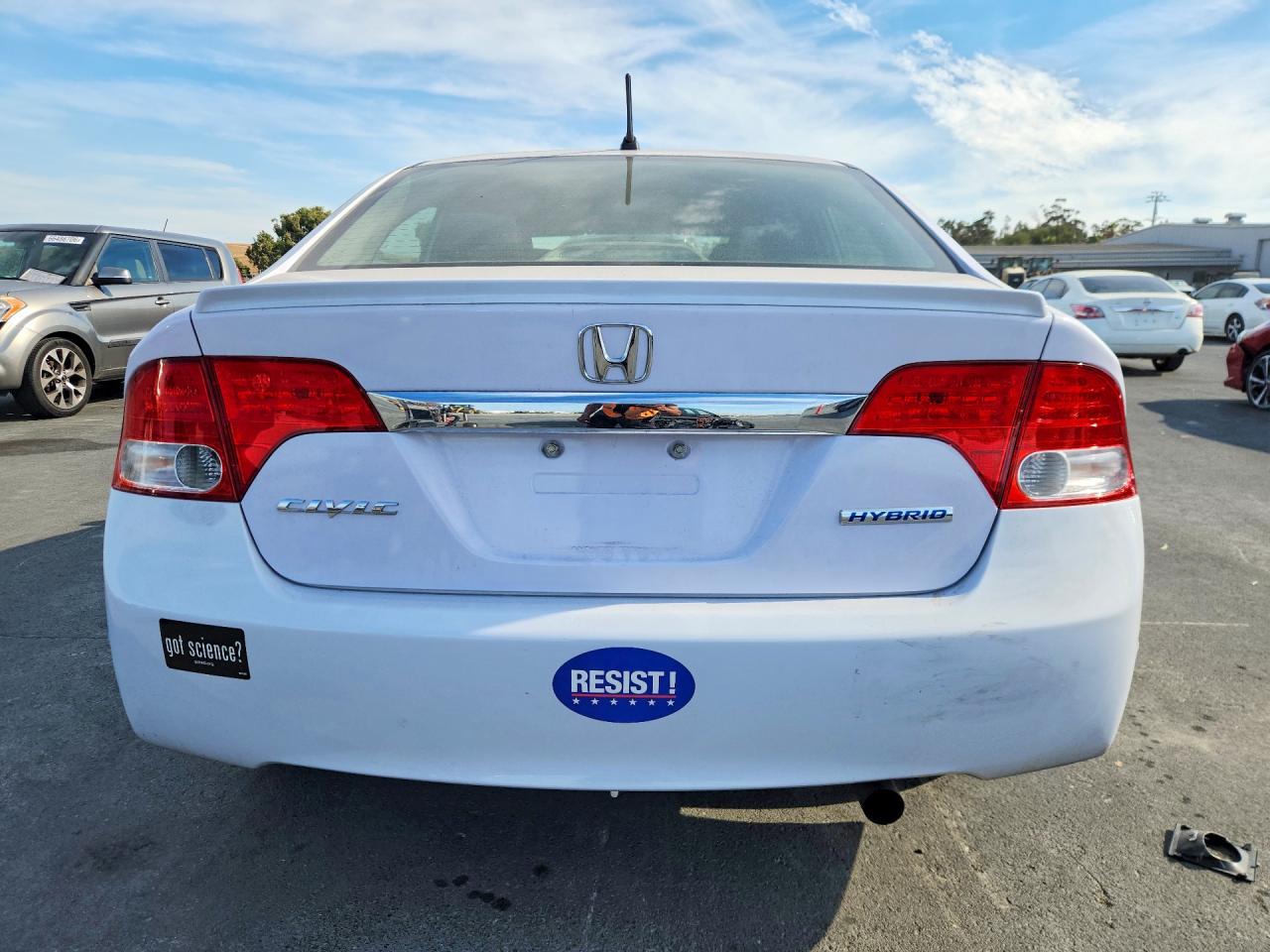2009 Honda Civic Hybrid Silver vin: JHMFA36239S008000