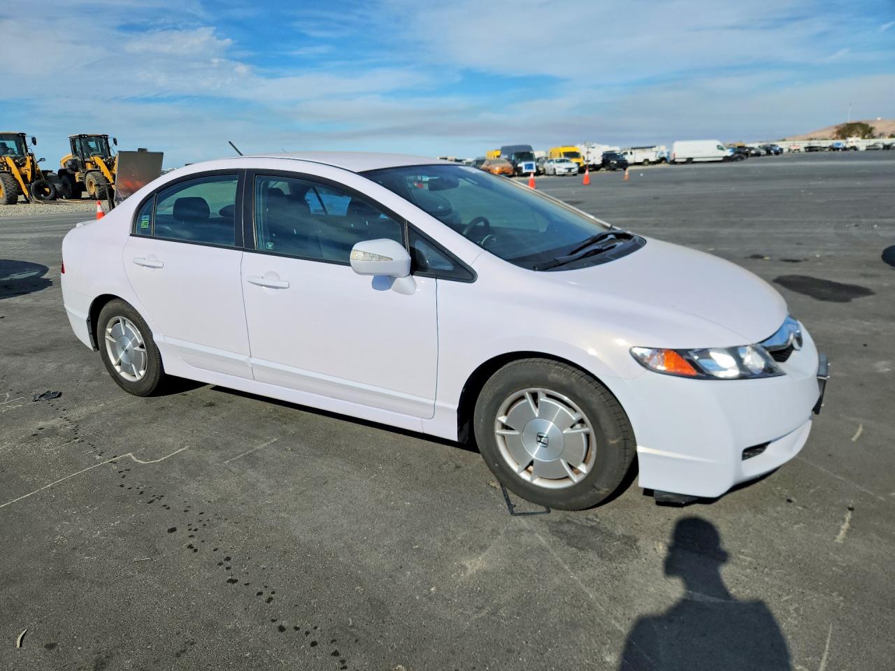 2009 Honda Civic Hybrid Silver vin: JHMFA36239S008000