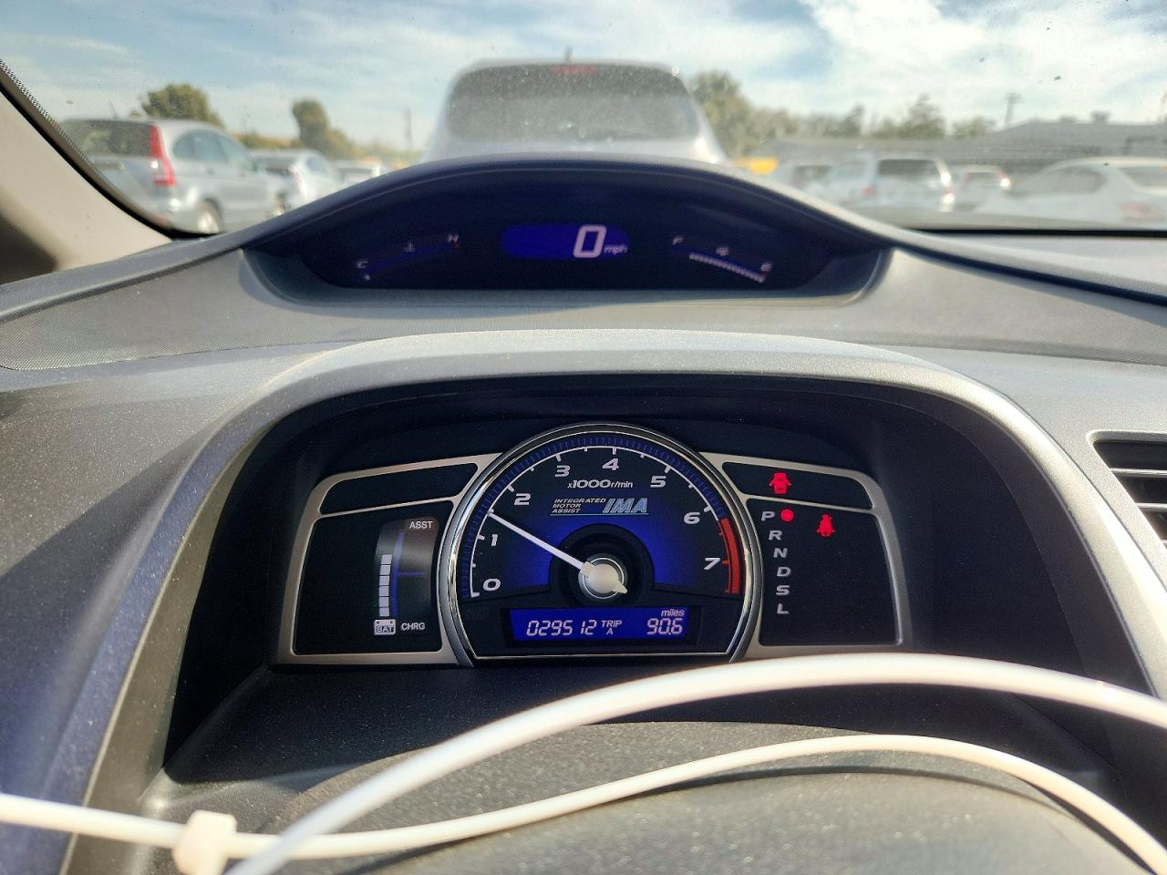 2009 Honda Civic Hybrid Silver vin: JHMFA36239S008000