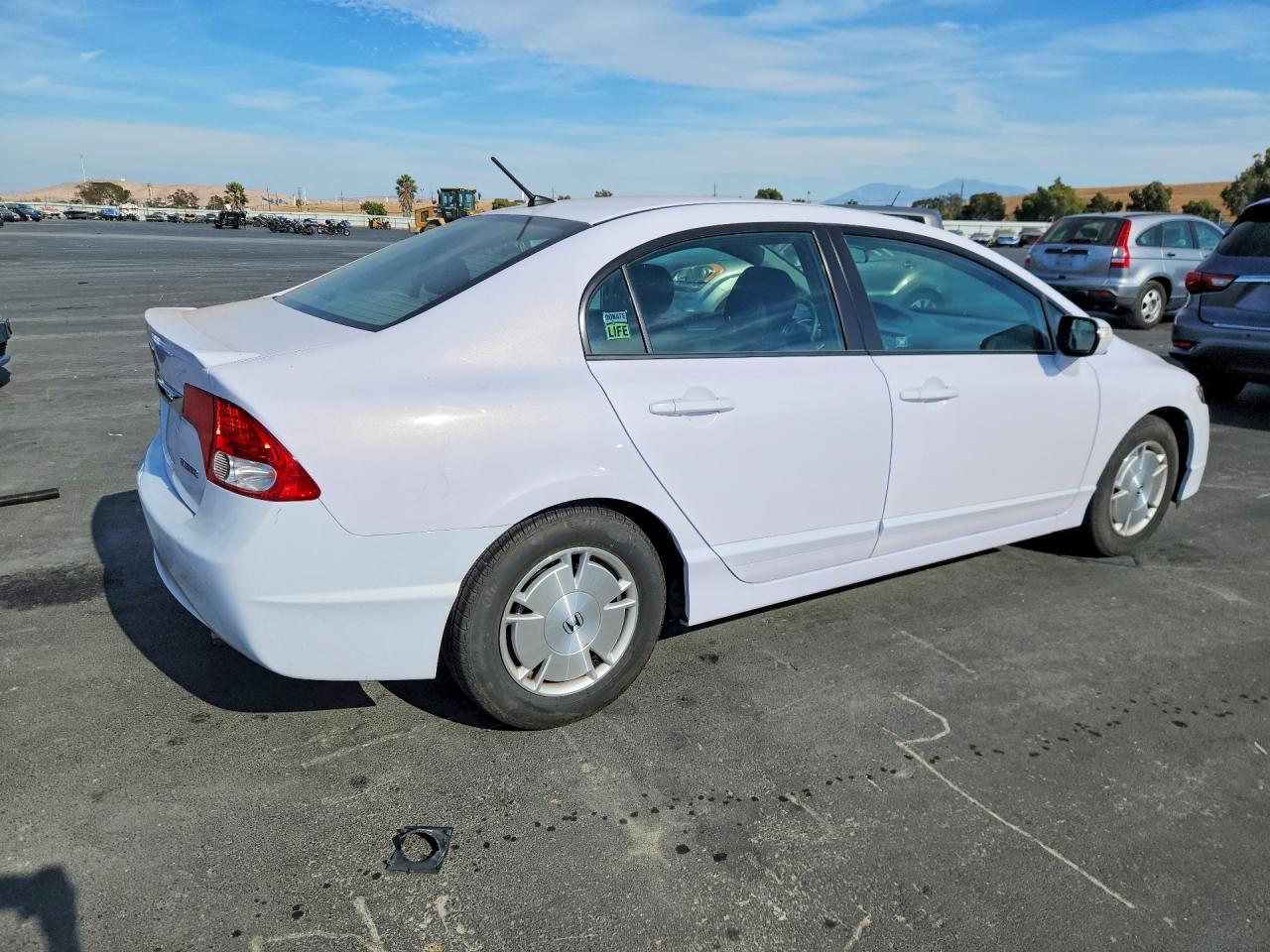 2009 Honda Civic Hybrid Silver vin: JHMFA36239S008000