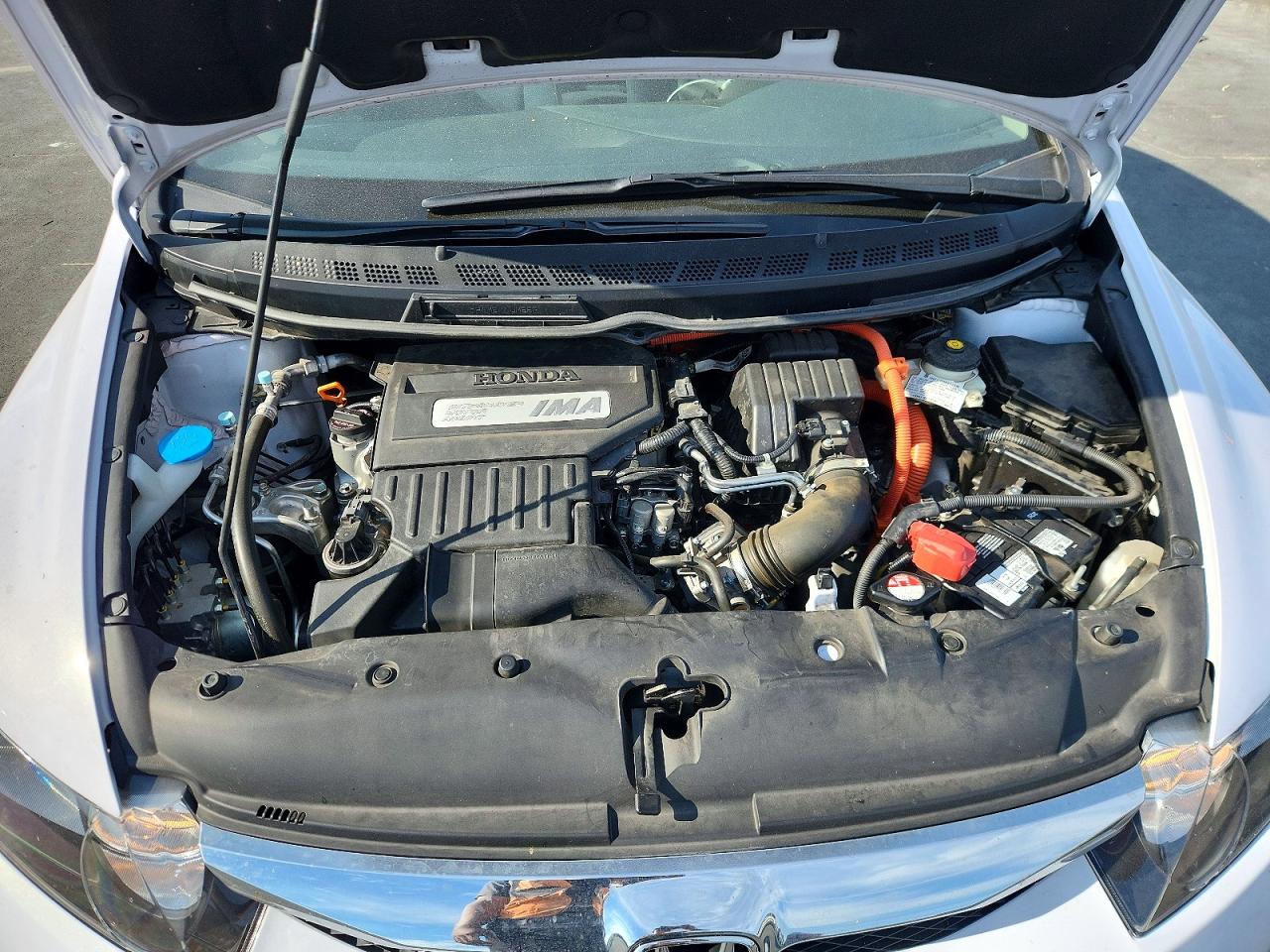 2009 Honda Civic Hybrid Silver vin: JHMFA36239S008000