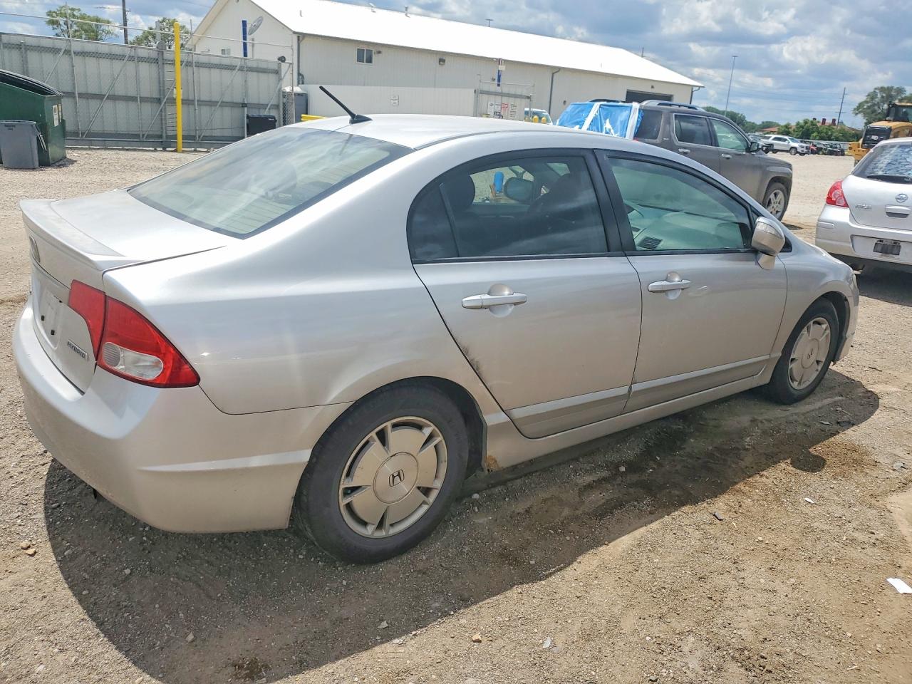 2009 Honda Civic Hybrid Silver vin: JHMFA36239S017439