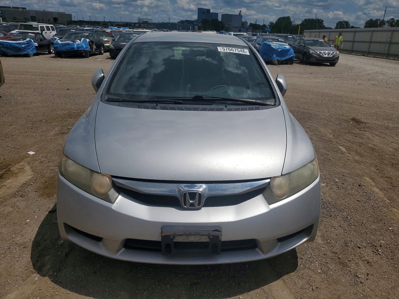 2009 Honda Civic Hybrid Silver vin: JHMFA36239S017439