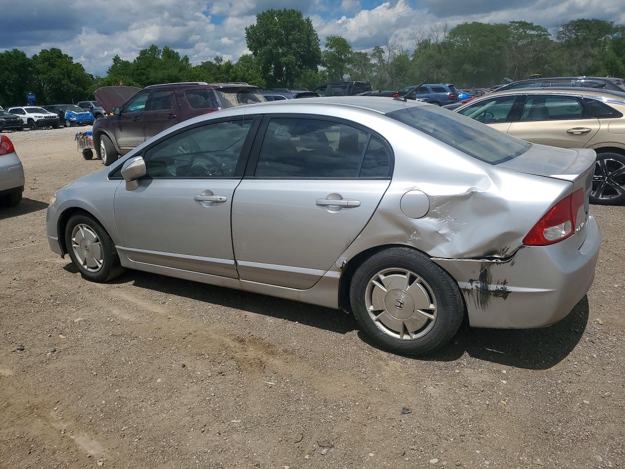 2009 Honda Civic Hybrid Silver vin: JHMFA36239S017439