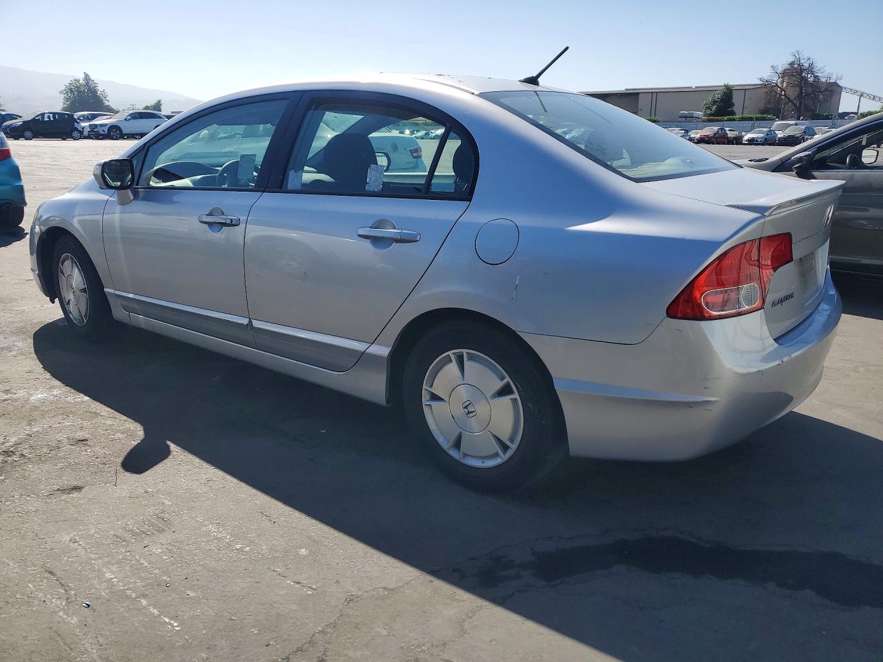 2006 Honda Civic Hybrid Серебряный vin: JHMFA36246S016862