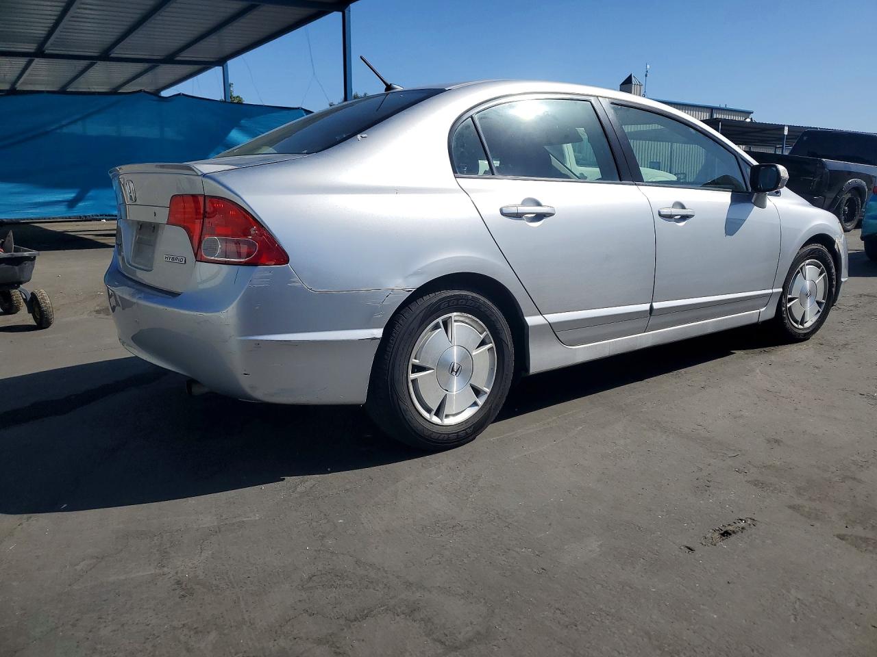 2006 Honda Civic Hybrid Серебряный vin: JHMFA36246S016862