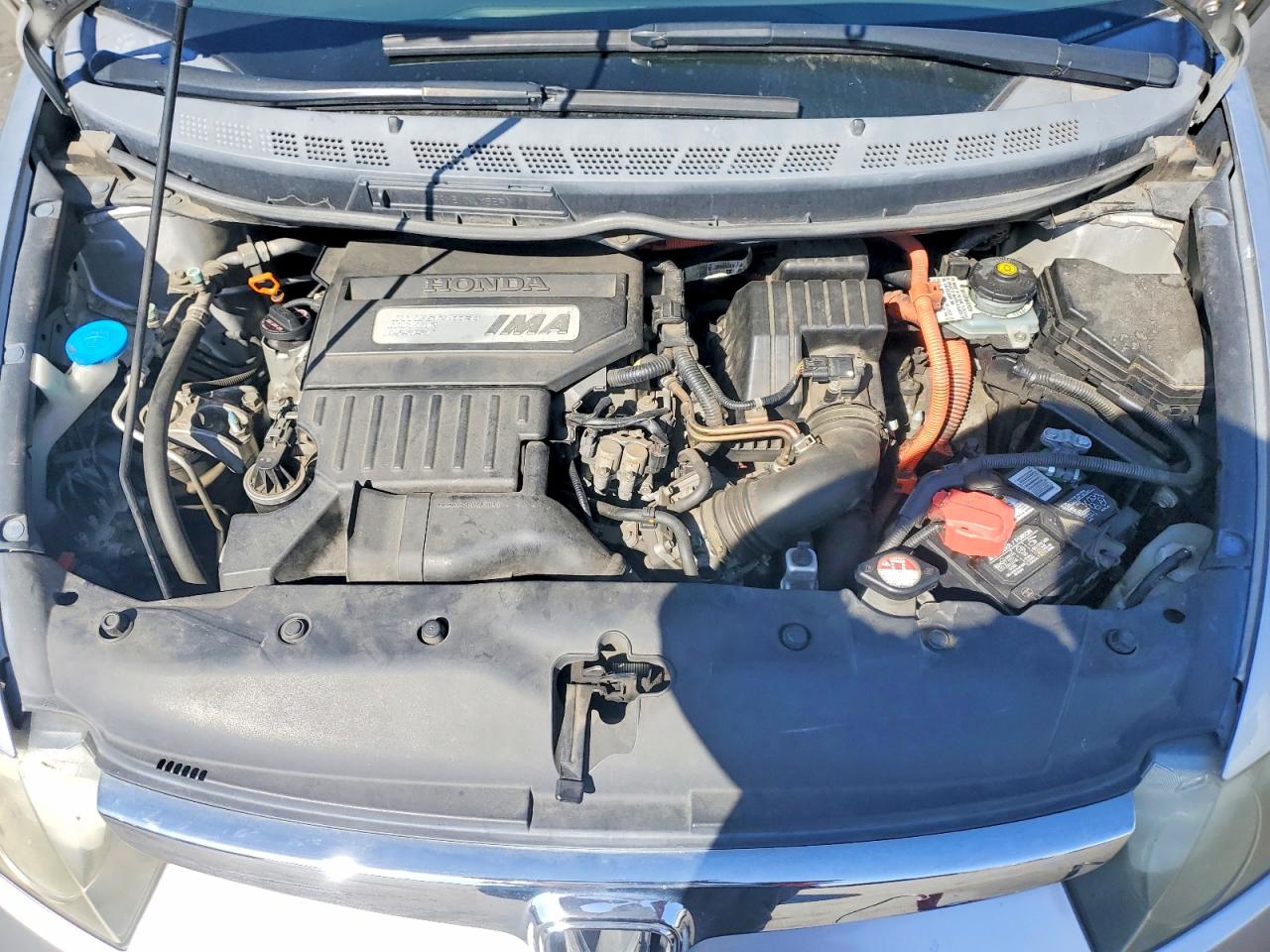 2006 Honda Civic Hybrid Серебряный vin: JHMFA36246S016862