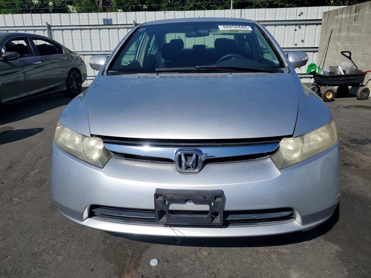 2006 Honda Civic Hybrid Серебряный vin: JHMFA36246S016862