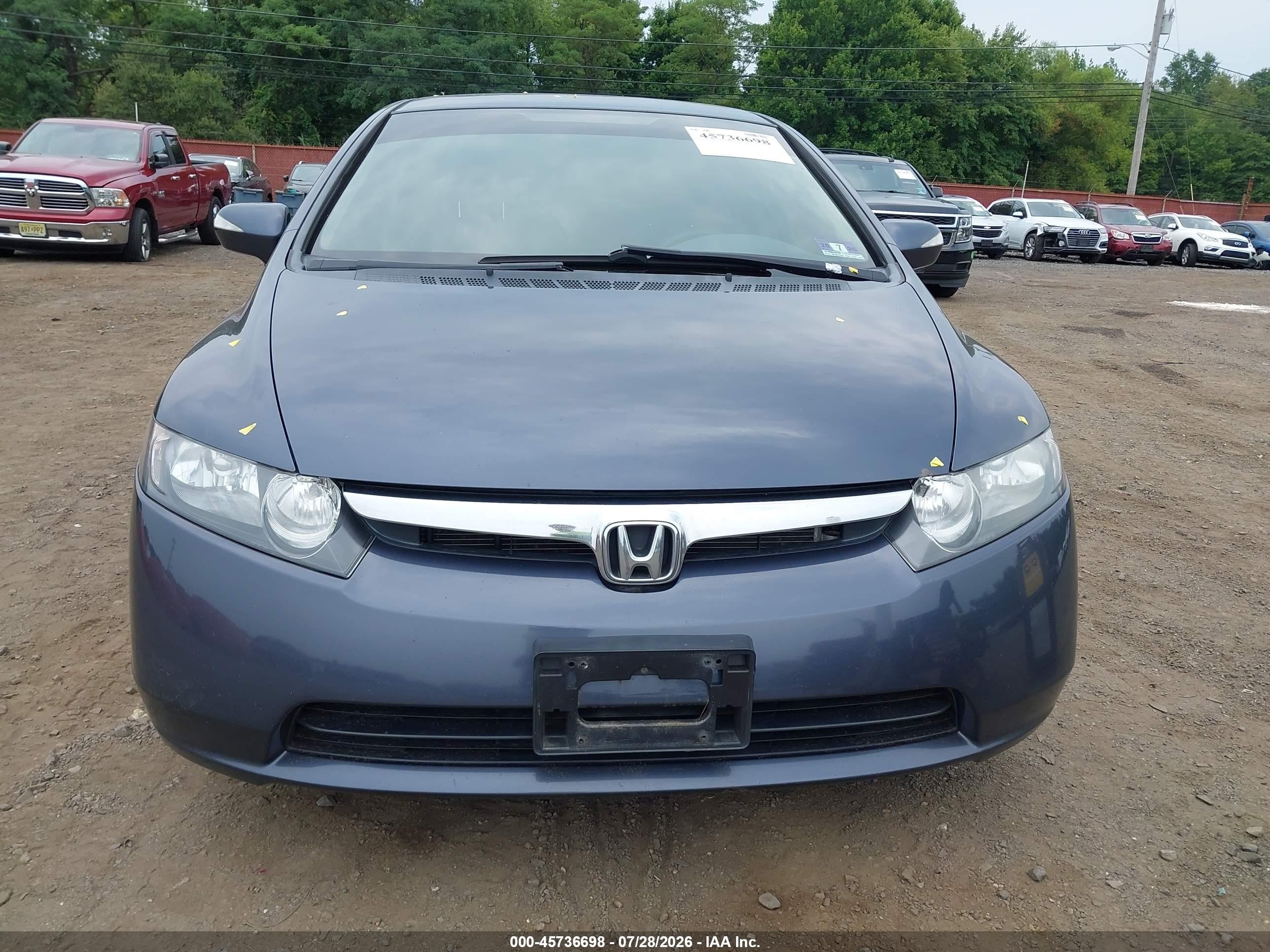 2006 Honda Civic Hybrid   Gray vin: JHMFA36246S017834