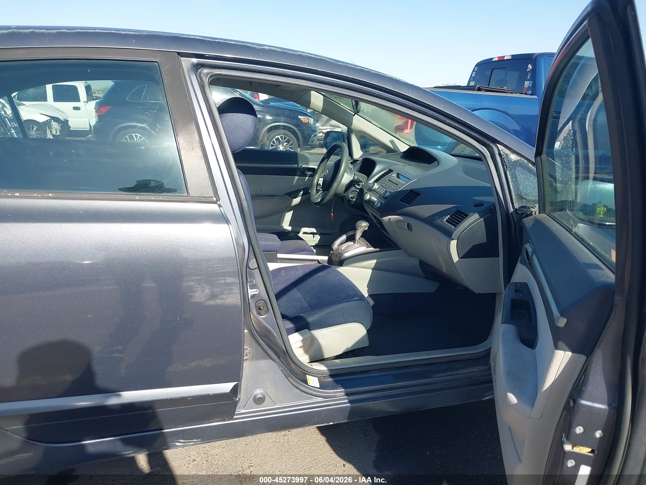 2006 Honda Civic Hybrid   Gray vin: JHMFA36246S021737