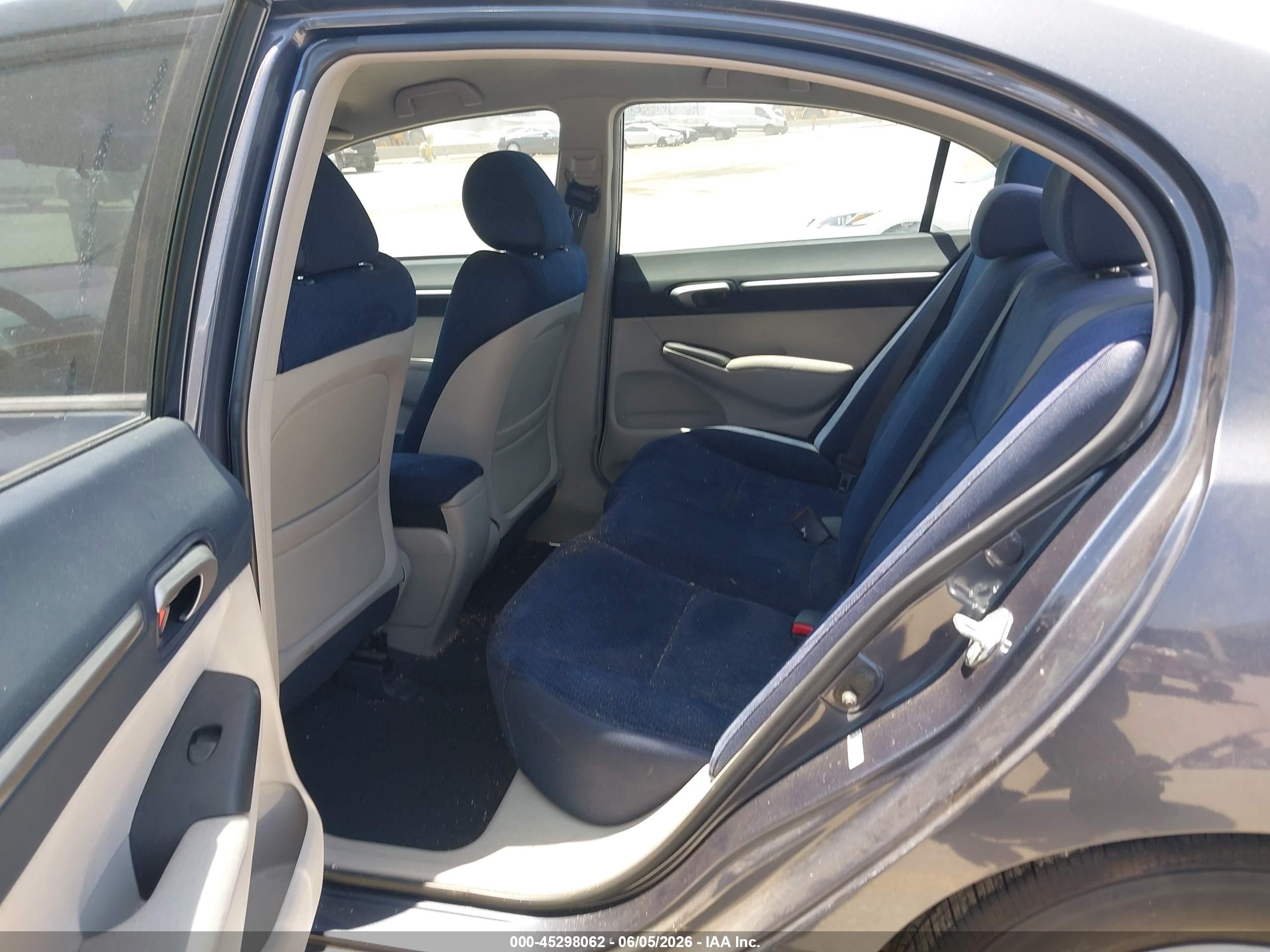 2006 Honda Civic Hybrid   Blue vin: JHMFA36246S027862