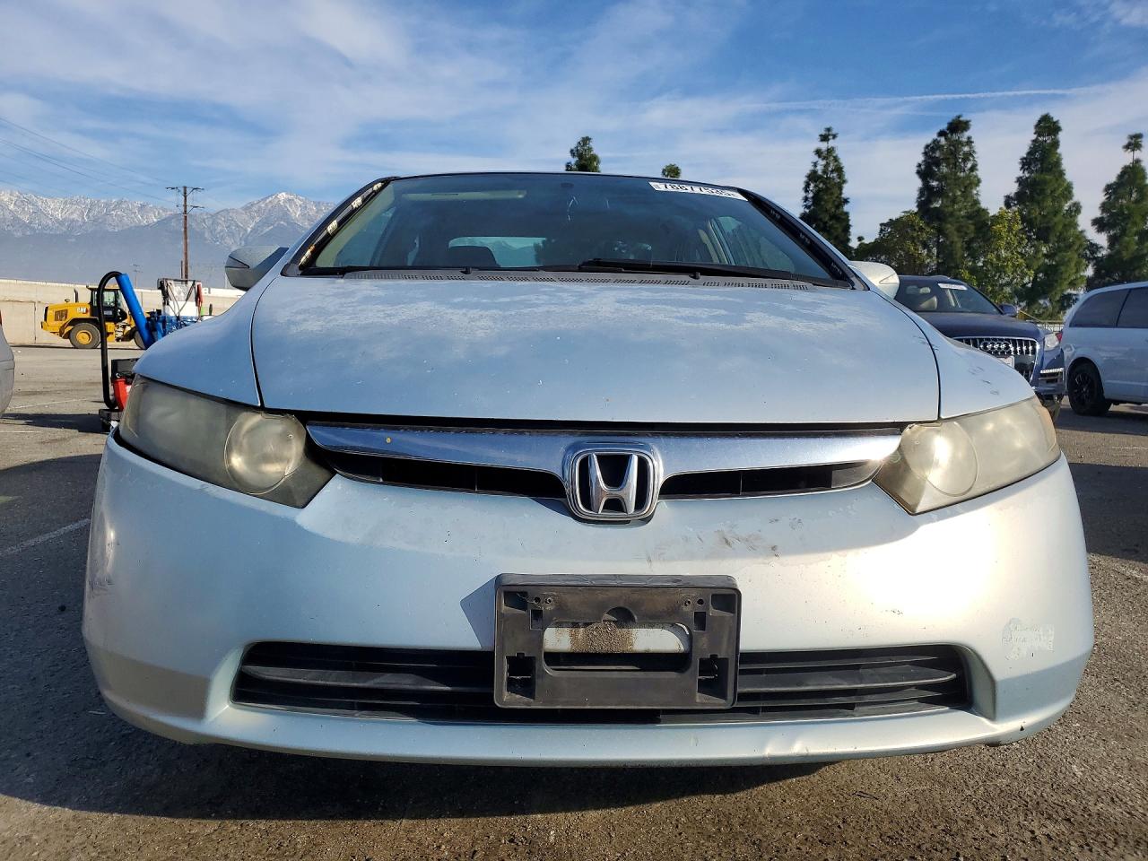 2007 Honda Civic Hybrid Silver vin: JHMFA36247S001456