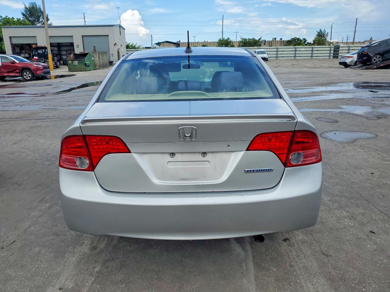 2007 Honda Civic Hybrid Silver vin: JHMFA36247S001649