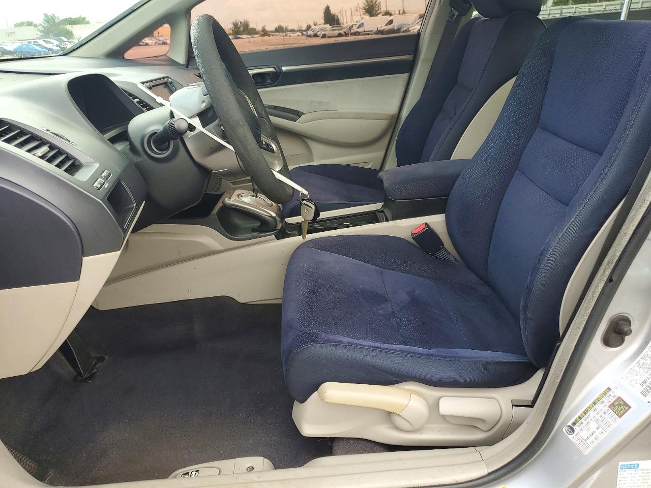 2007 Honda Civic Hybrid Silver vin: JHMFA36247S001649