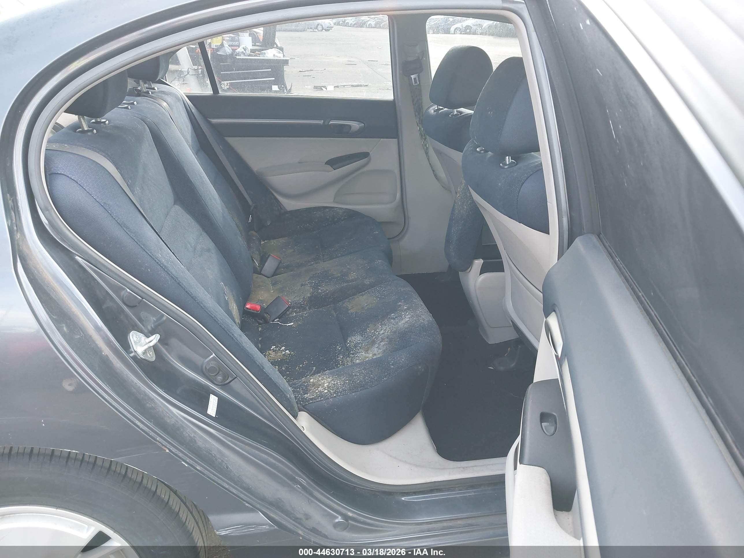 2007 Honda Civic Hybrid   Gray vin: JHMFA36247S017897