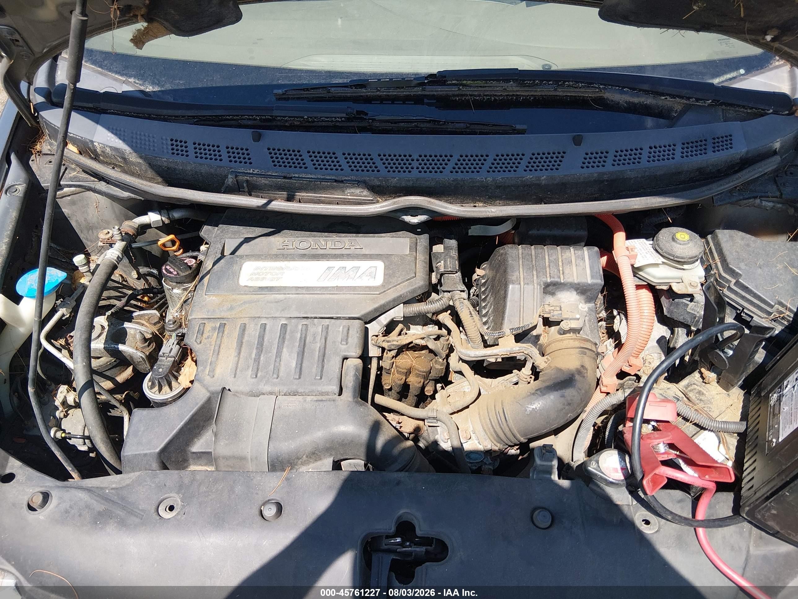 2007 Honda Civic Hybrid   Серебряный vin: JHMFA36247S018323