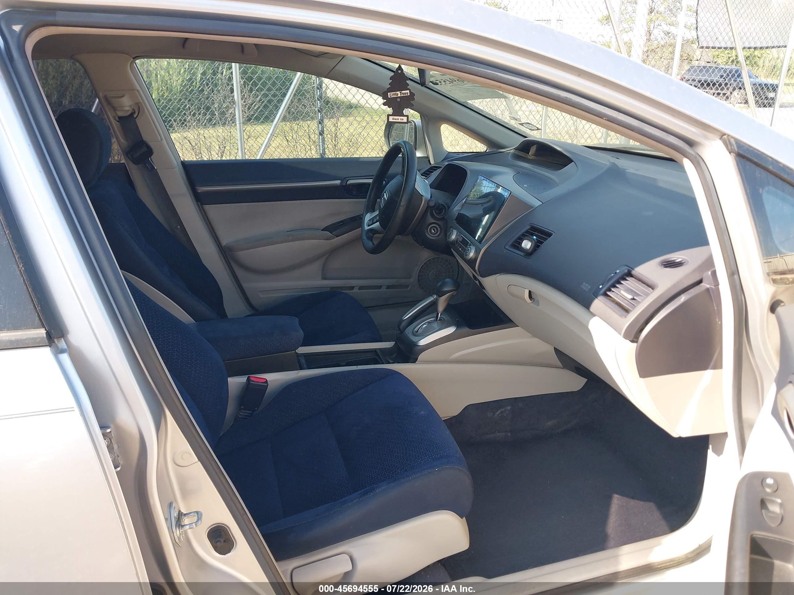 2007 Honda Civic Hybrid   Silver vin: JHMFA36247S021562