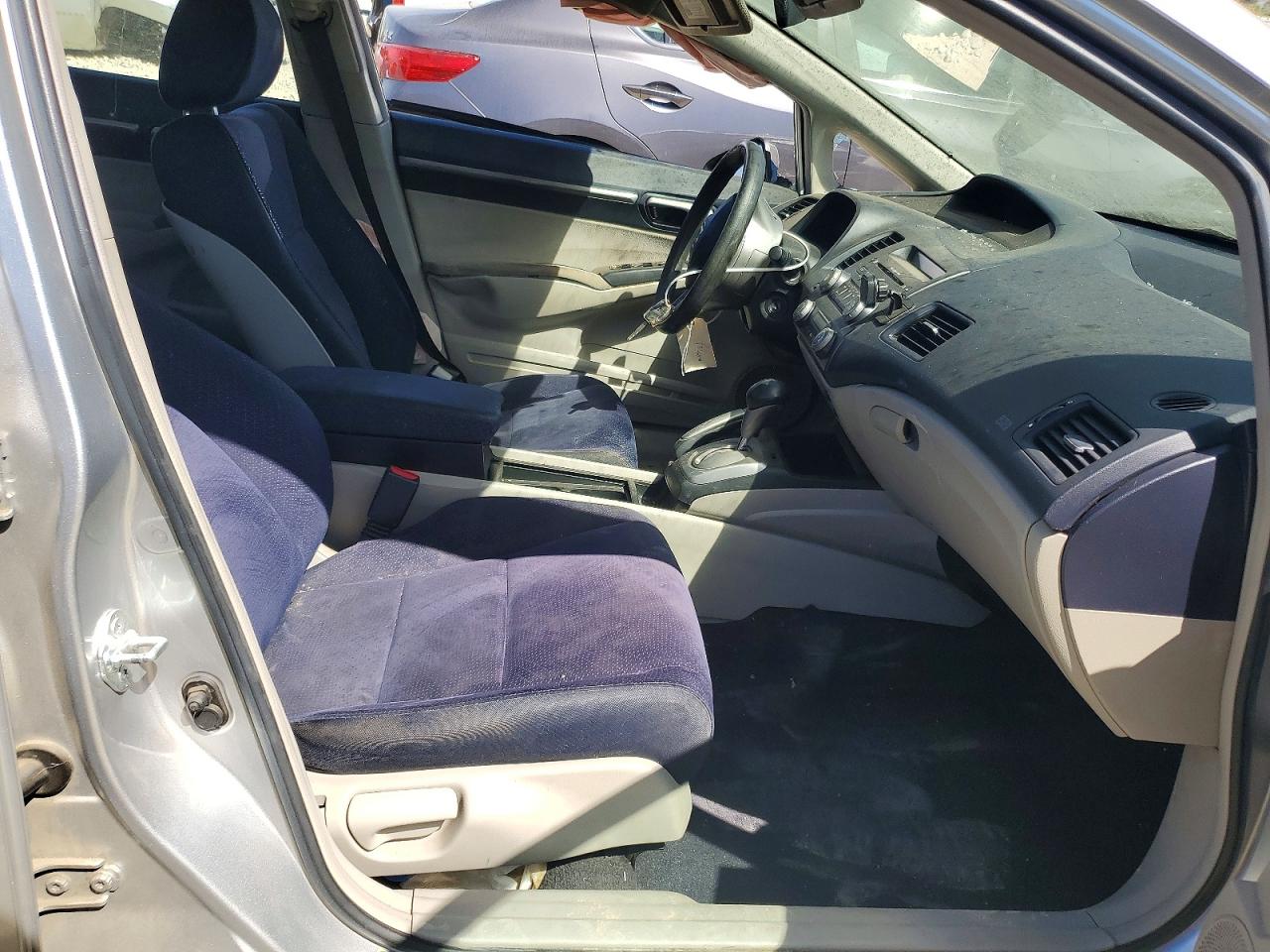 2007 Honda Civic Hybrid Gray vin: JHMFA36247S021688
