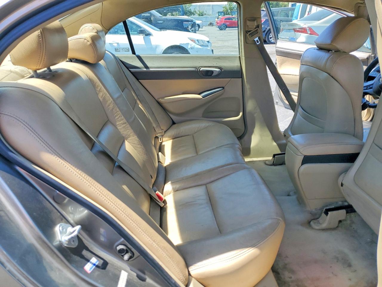 2007 Honda Civic Hybrid Gray vin: JHMFA36247S021951