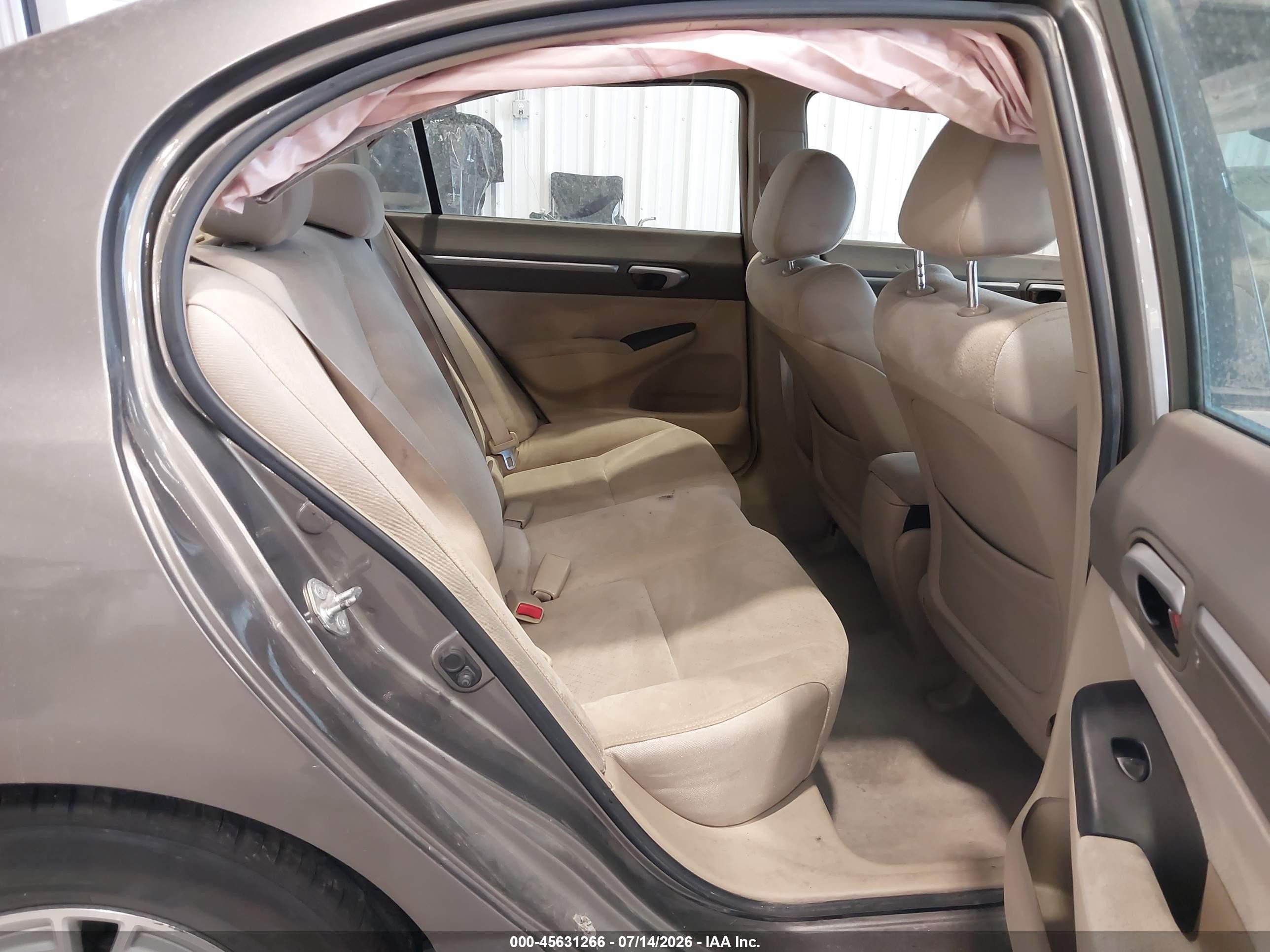 2008 Honda Civic Hybrid   Gray vin: JHMFA36248S001569