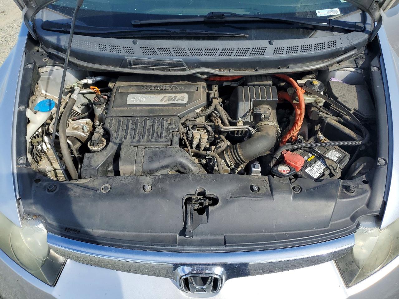 2008 Honda Civic Hybrid Silver vin: JHMFA36248S002754