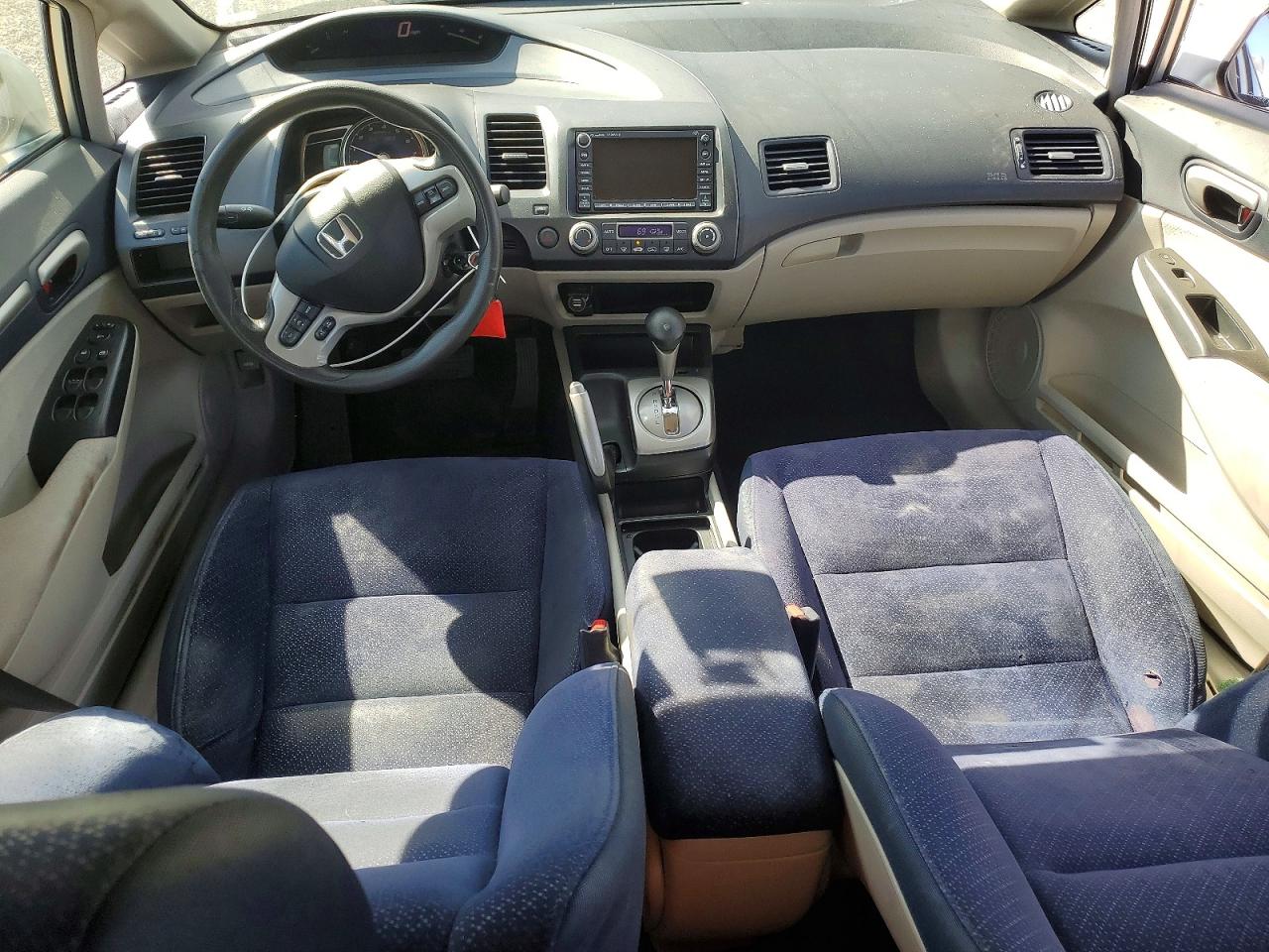2008 Honda Civic Hybrid Silver vin: JHMFA36248S002754