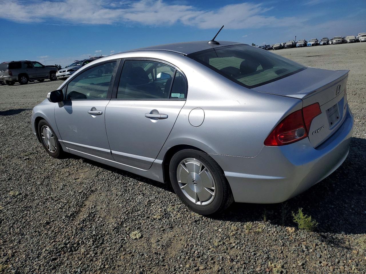2008 Honda Civic Hybrid Silver vin: JHMFA36248S002754
