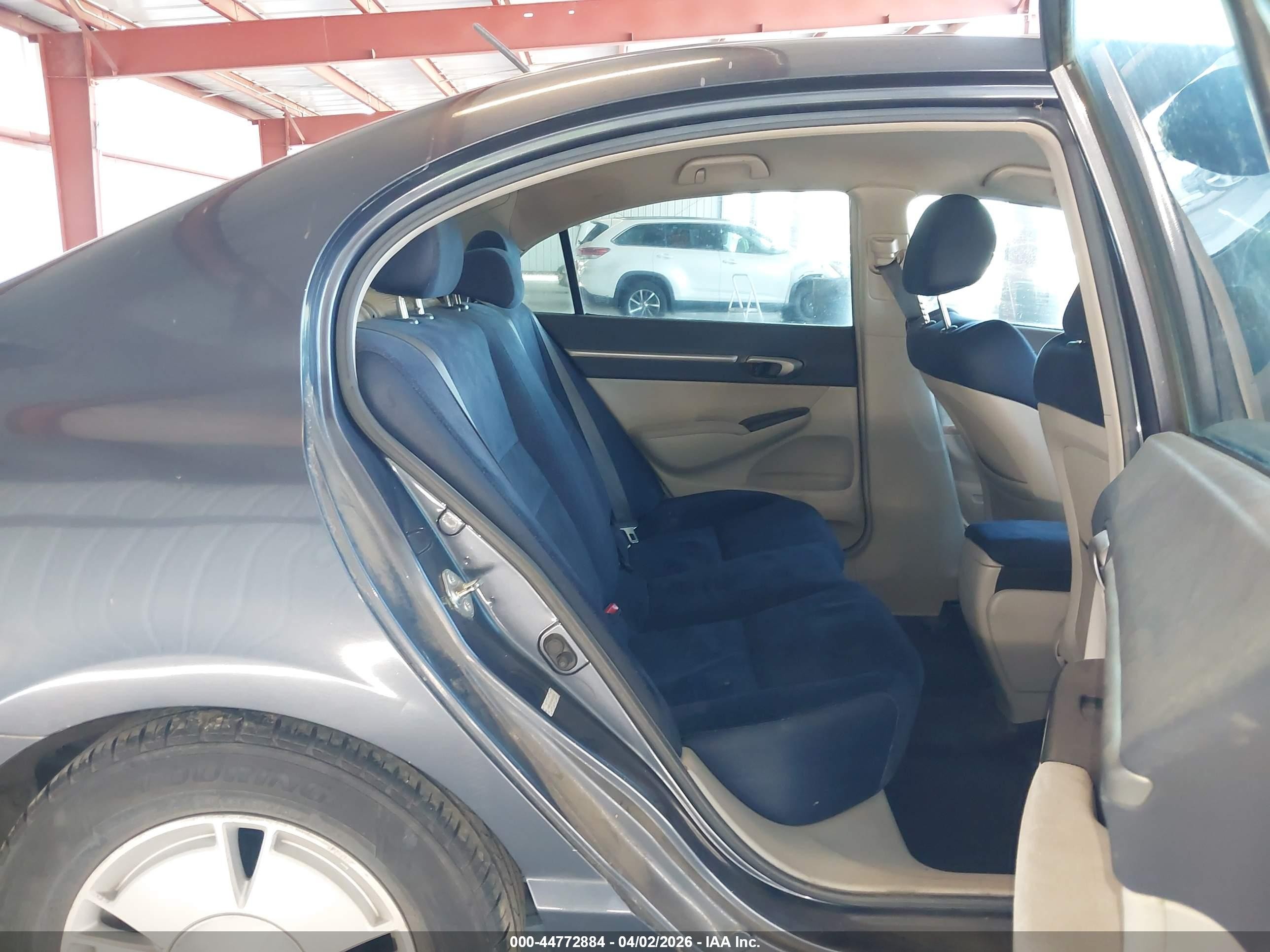 2008 Honda Civic Hybrid   Gray vin: JHMFA36248S003046