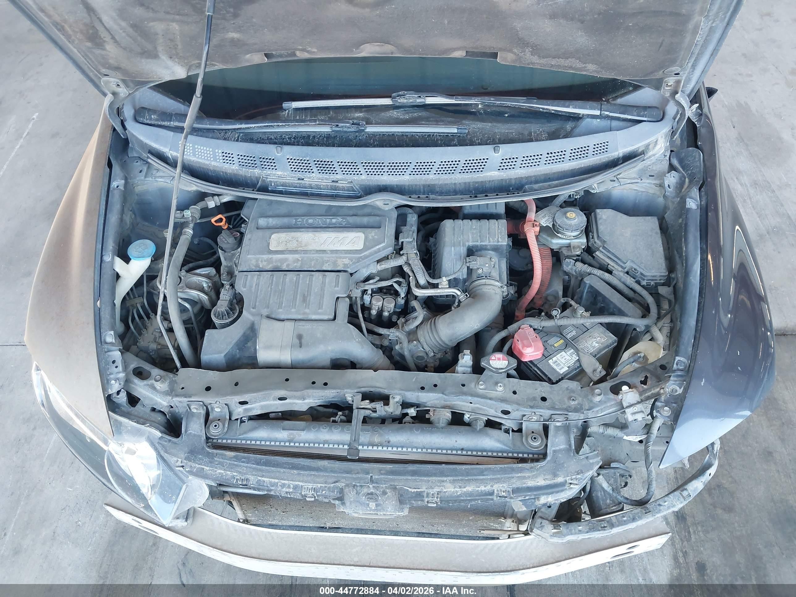 2008 Honda Civic Hybrid   Gray vin: JHMFA36248S003046