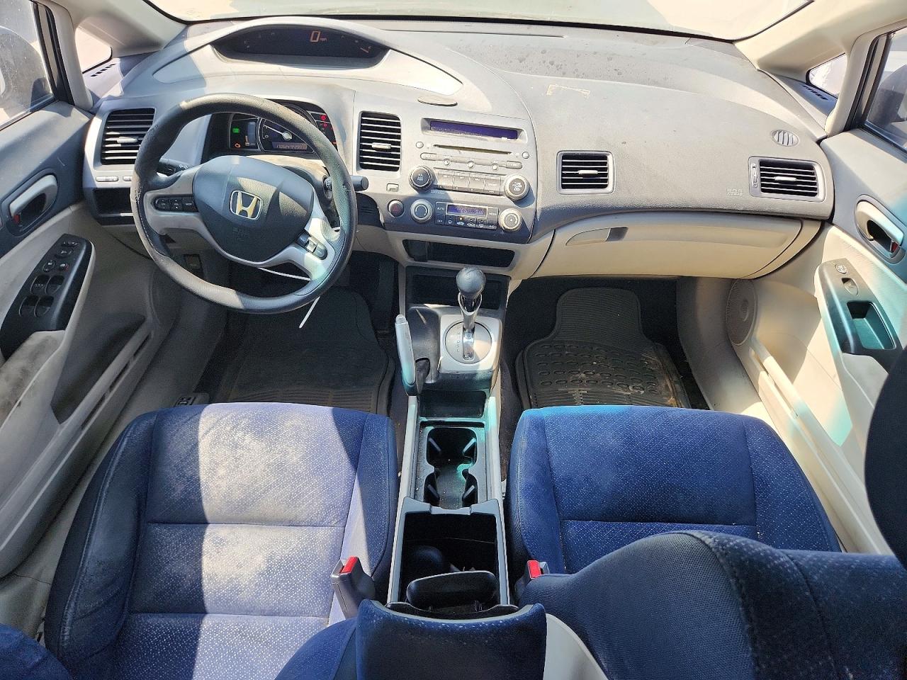 2008 Honda Civic Hybrid Blue vin: JHMFA36248S006299
