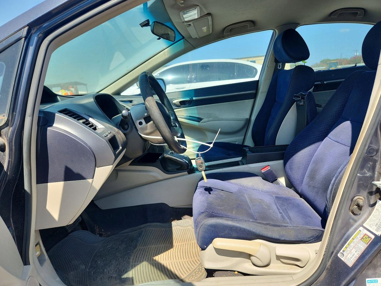 2008 Honda Civic Hybrid Blue vin: JHMFA36248S006299