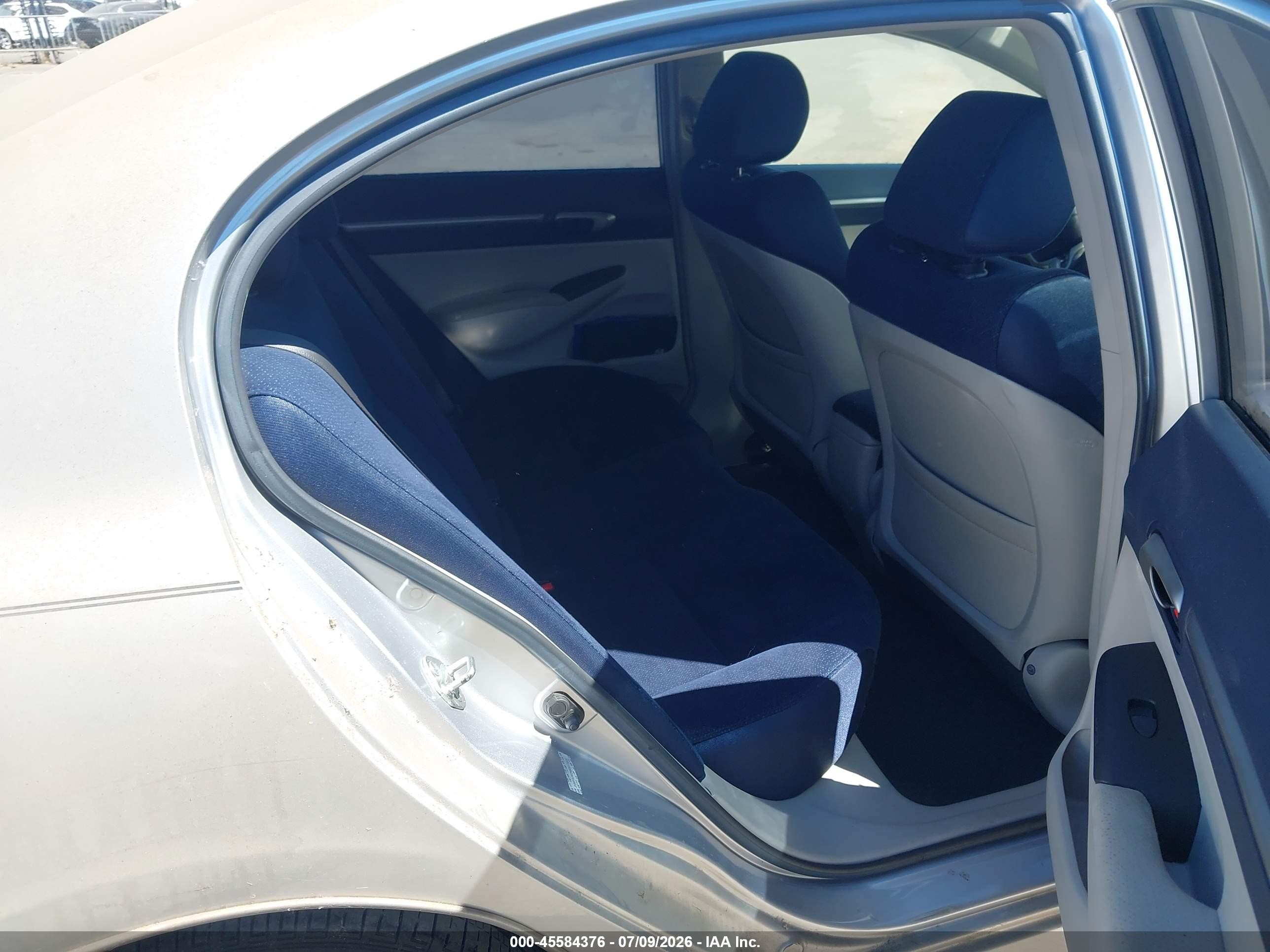 2008 Honda Civic Hybrid   Gray vin: JHMFA36248S011020
