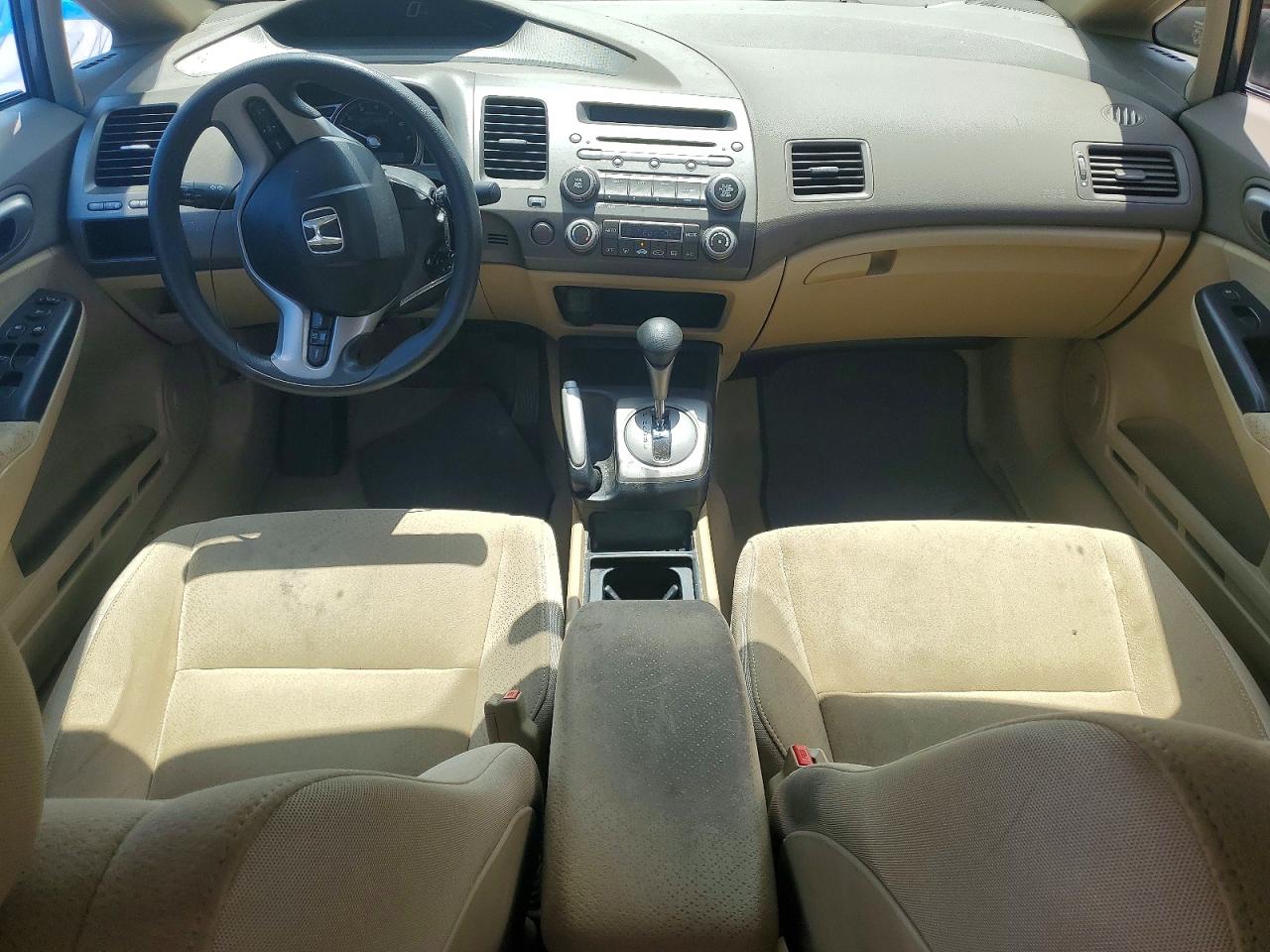 2008 Honda Civic Hybrid Gray vin: JHMFA36248S019540