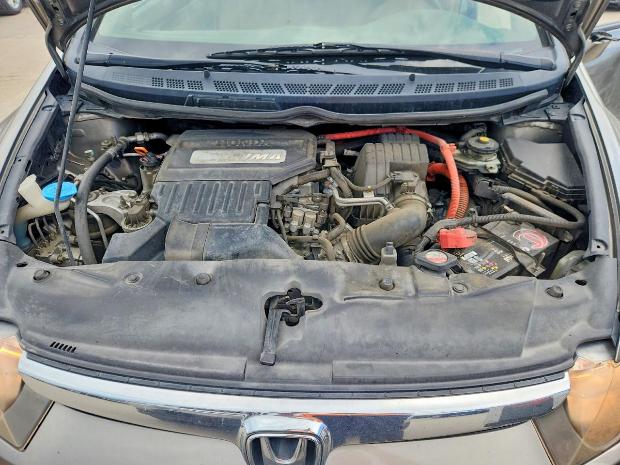 2008 Honda Civic Hybrid Gray vin: JHMFA36248S019540