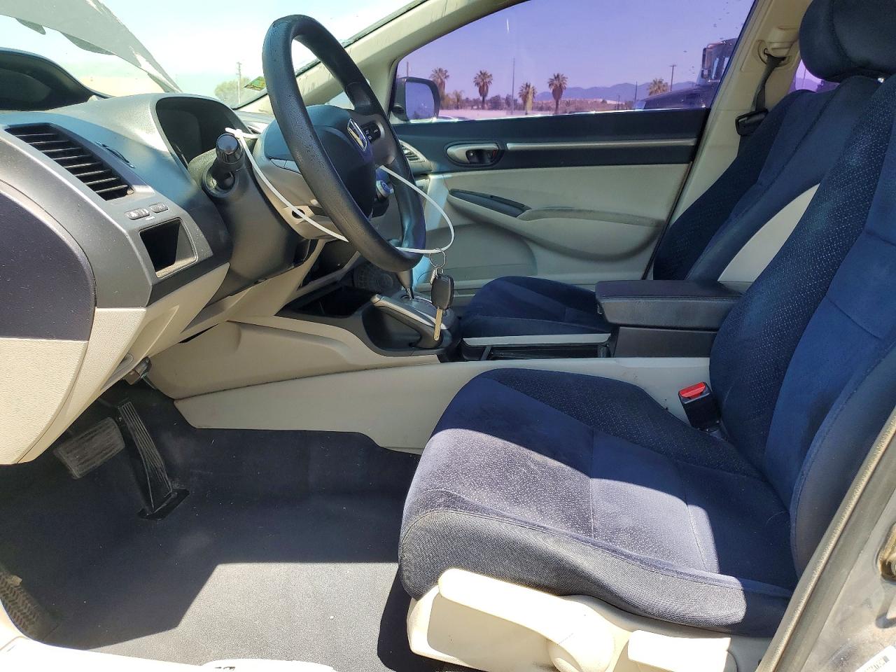 2008 Honda Civic Hybrid Blue vin: JHMFA36248S030358
