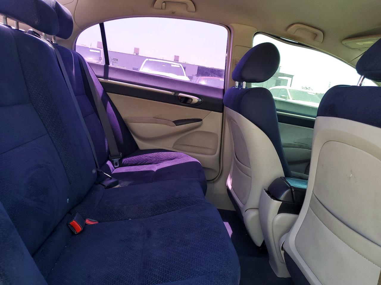 2008 Honda Civic Hybrid Blue vin: JHMFA36248S030358