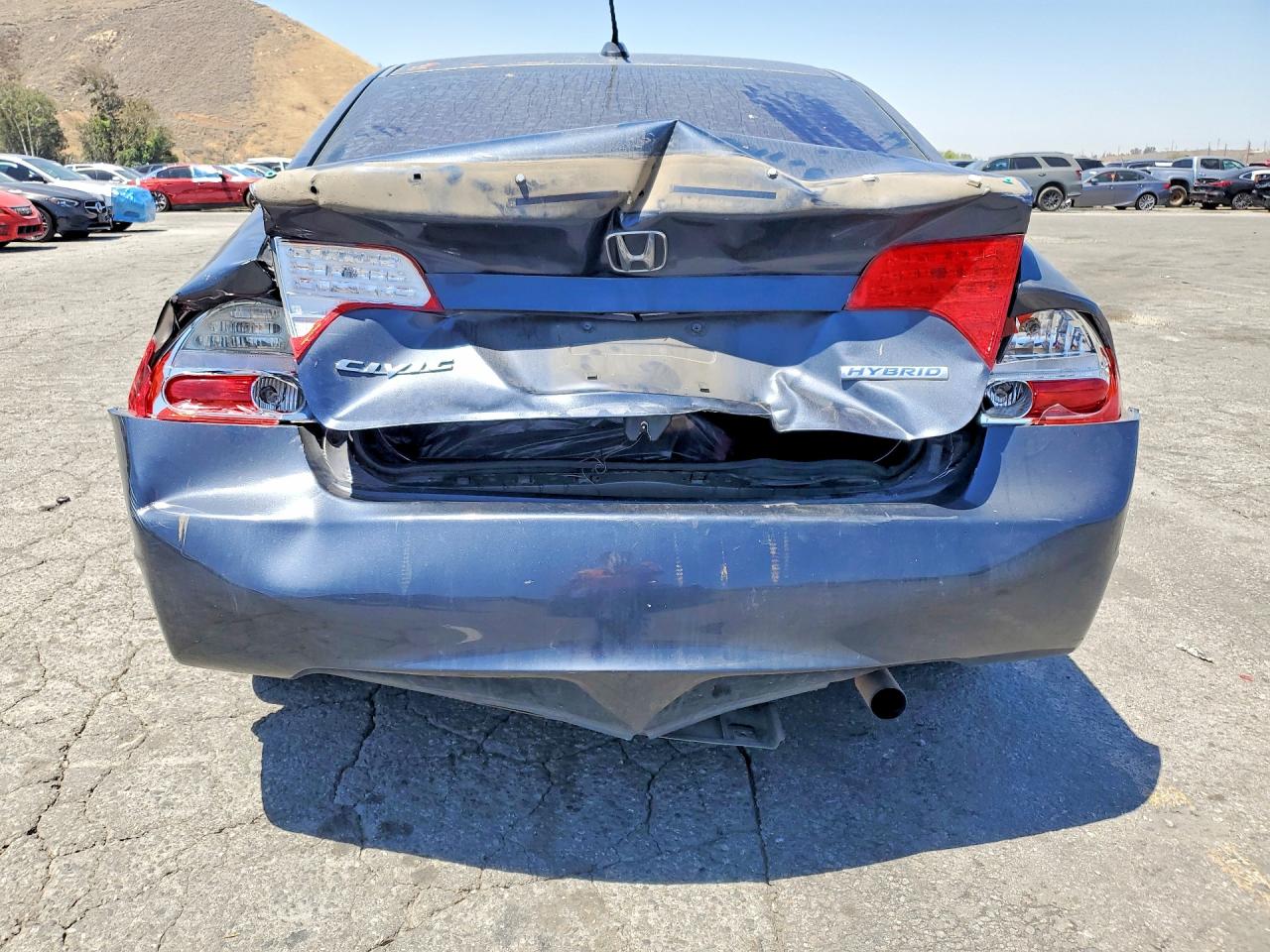 2008 Honda Civic Hybrid Blue vin: JHMFA36248S030358