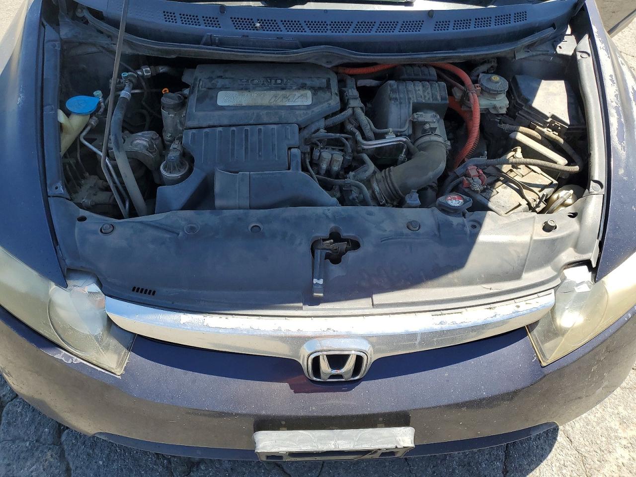 2008 Honda Civic Hybrid Blue vin: JHMFA36248S030358