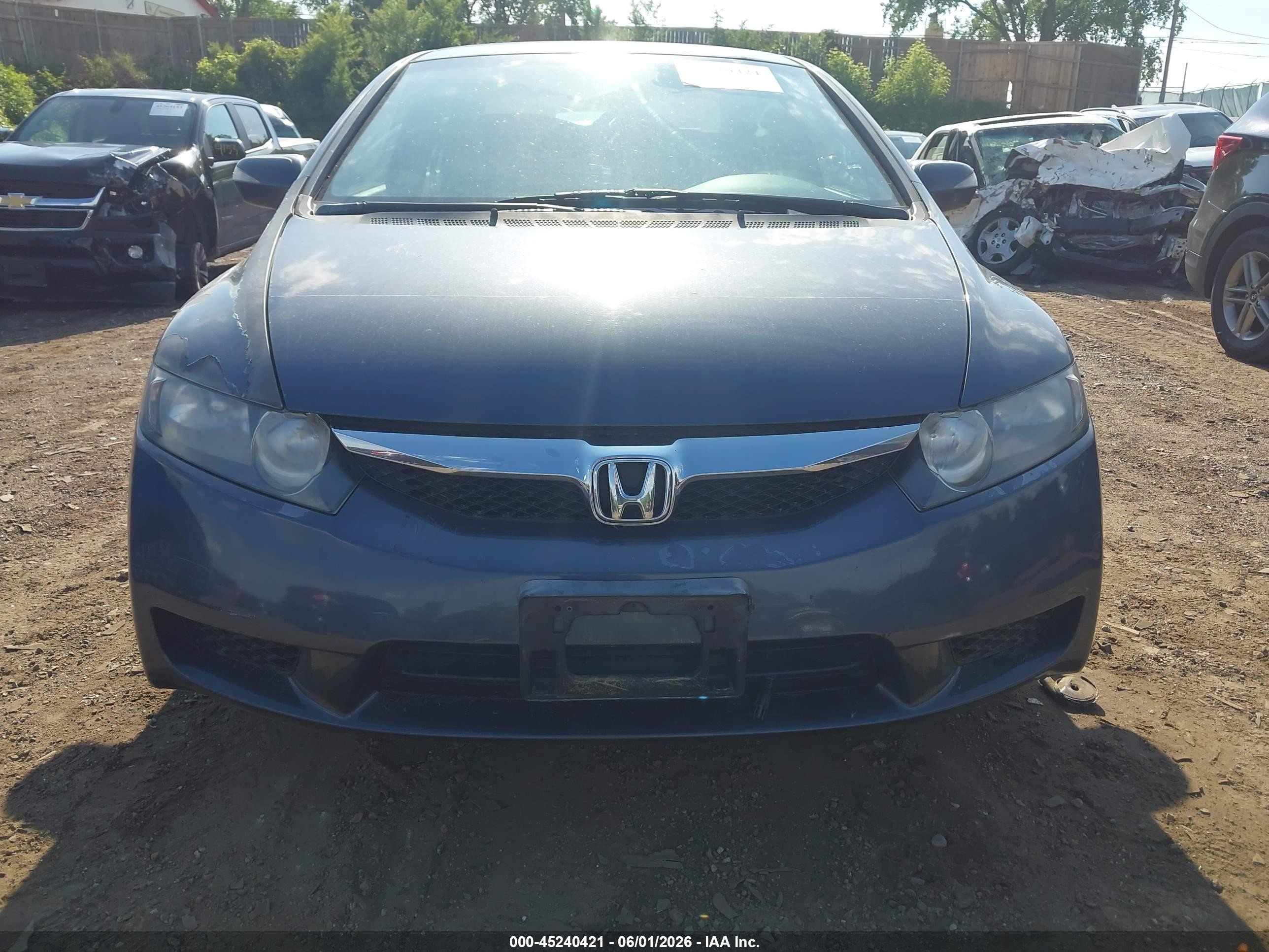 2009 Honda Civic Hybrid   Gray vin: JHMFA36249S000486